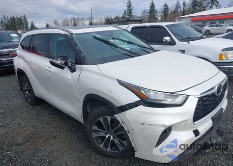 2020 Toyota Highlander Xle из США, поврежденный, VIN 5TDGZRBH3LS503504